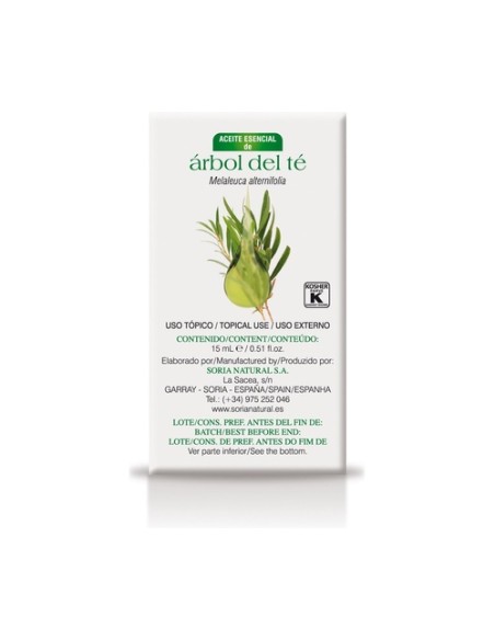 Aceite Esencial de Árbol del Té 15 ml Soria Natural