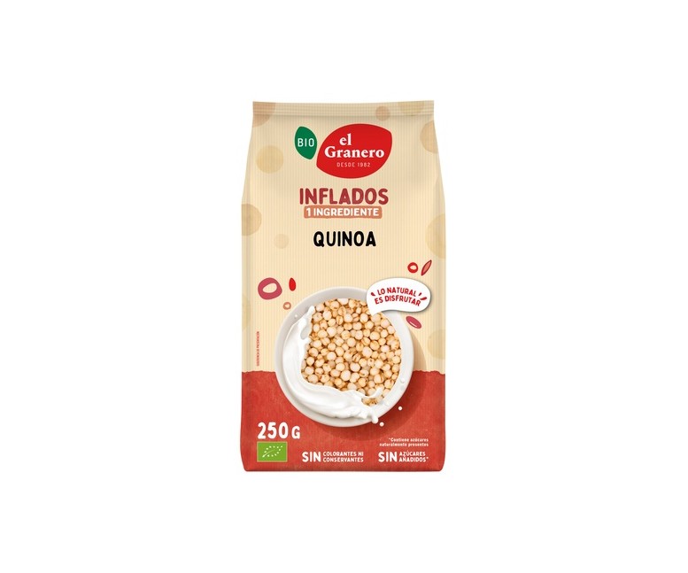 Quinoa hinchada Bio 250 g El Granero Integral