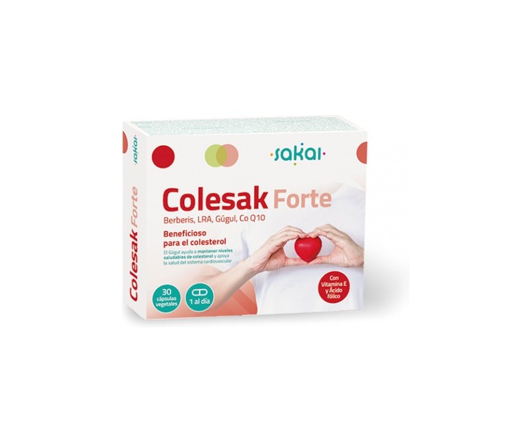 Colesak Forte 30 cápsulas vegetales Sakai