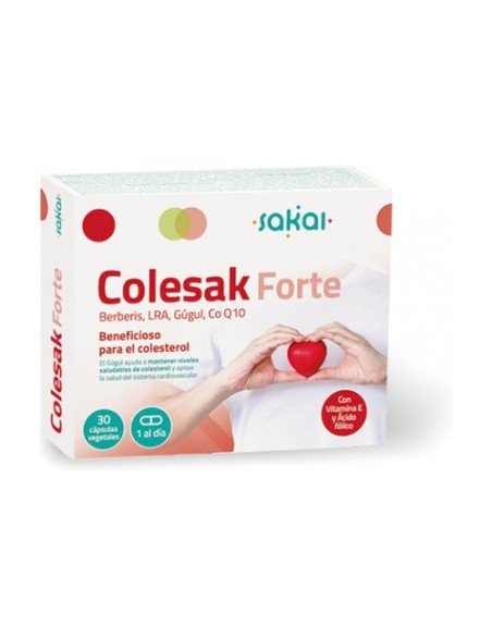 Colesak Forte 30 cápsulas vegetales Sakai