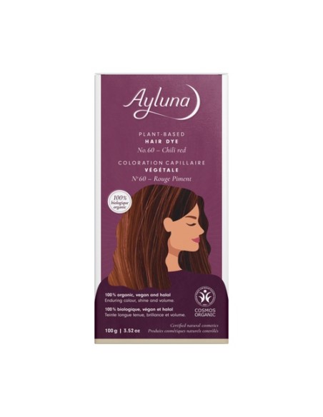 Colorante vegetal 60 rojo chili 100 g Ayluna