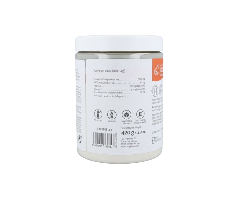 Colagenova antiox drink limón péptidos de colágeno 420 g de polvo (Limón) Vaminter