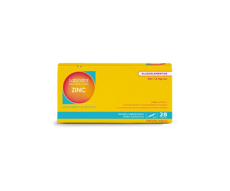 Labcatal 18 (Zinc) 28 ampollas Labcatal