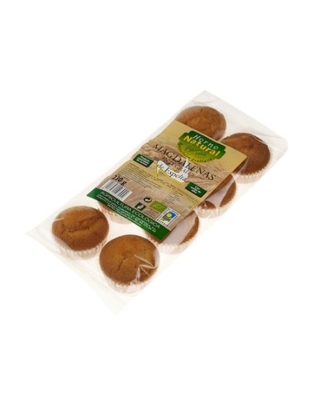 Bio madalenas integrales espelta 230 g (Espelta) Horno Natural