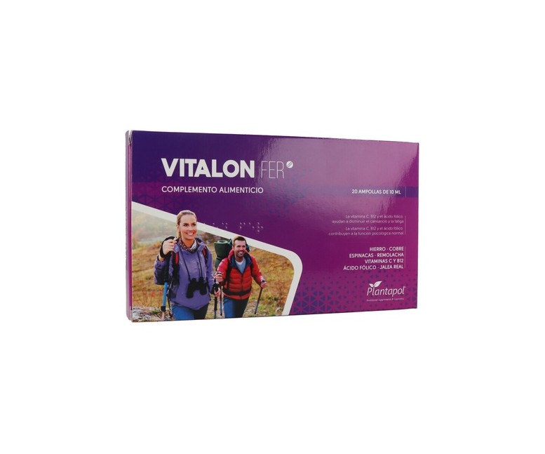 Vitalon Fer 20 ampollas Plantapol