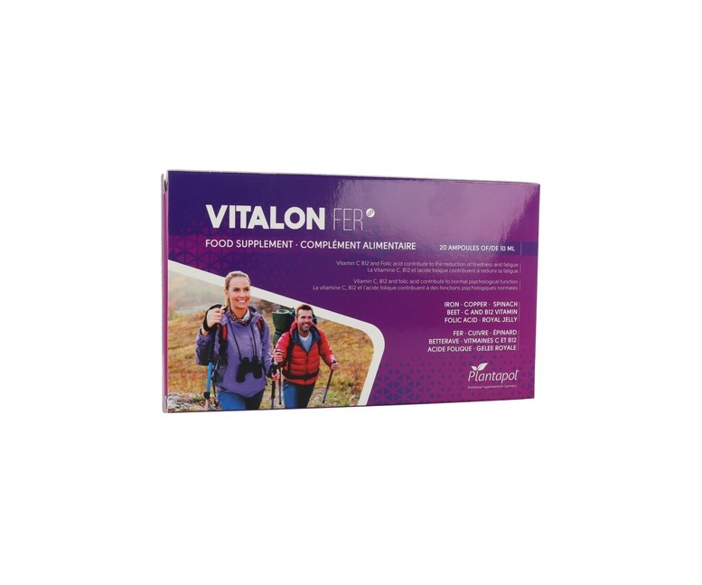 Vitalon Fer 20 ampollas Plantapol