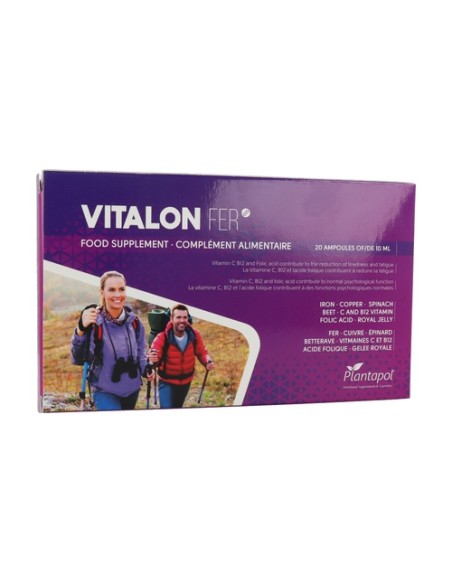 Vitalon Fer 20 ampollas Plantapol