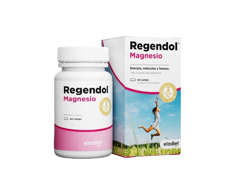 Regendol Magnesio 40 comprimidos de 1358.76mg Eladiet