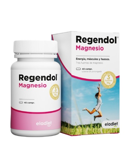 Regendol Magnesio 40 comprimidos de 1358.76mg Eladiet