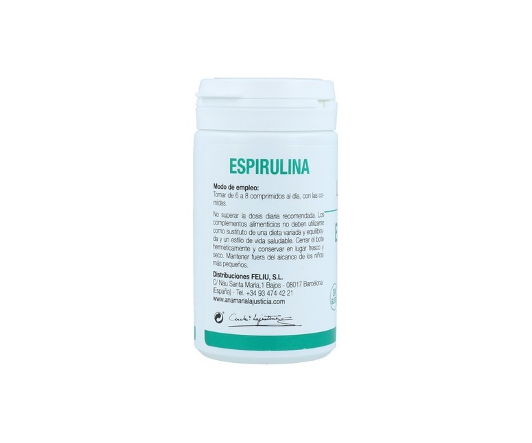 Espirulina 160 comprimidos Ana Maria Lajusticia