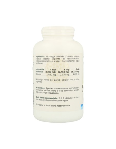 Chlorella 300 cápsulas de 455mg Sura Vitasan
