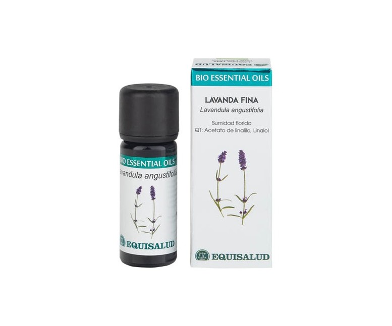Aceite esencial de lavanda fina Bio 10 ml de aceite esencial Equisalud