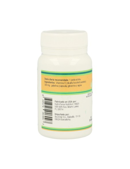 Vitamina E 100 perlas Nutri-Force