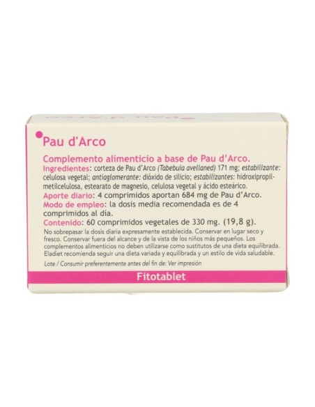 Pau d´Arco 60 comprimidos Eladiet