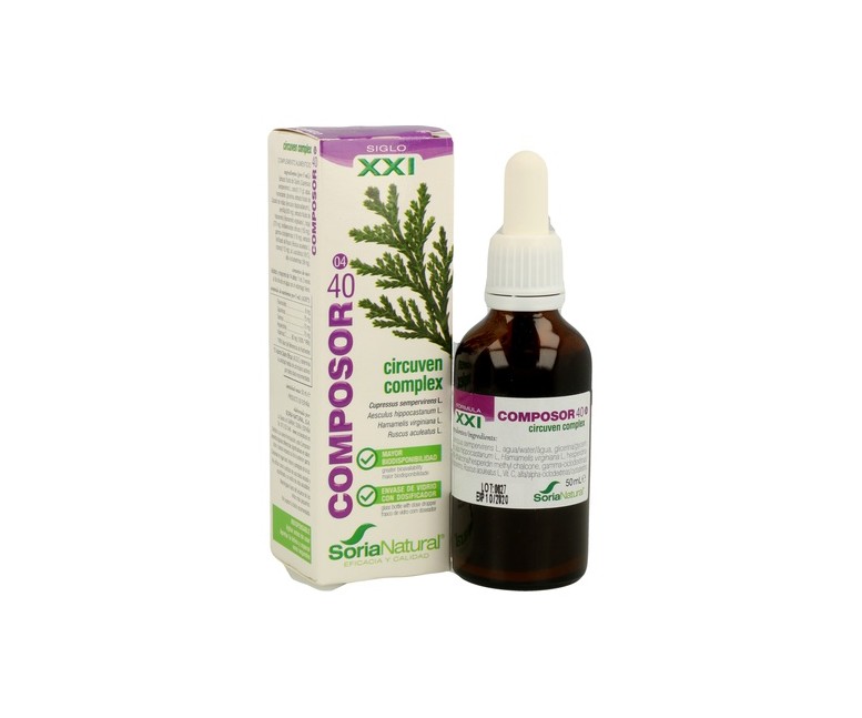 Composor 40 Fórmula XXI 50 ml Soria Natural
