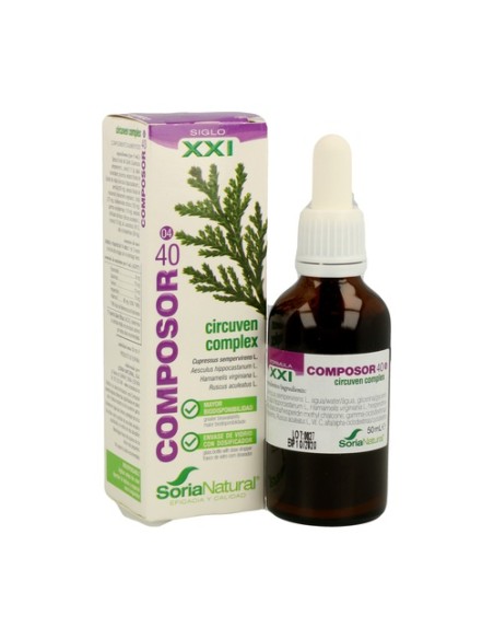 Composor 40 Fórmula XXI 50 ml Soria Natural