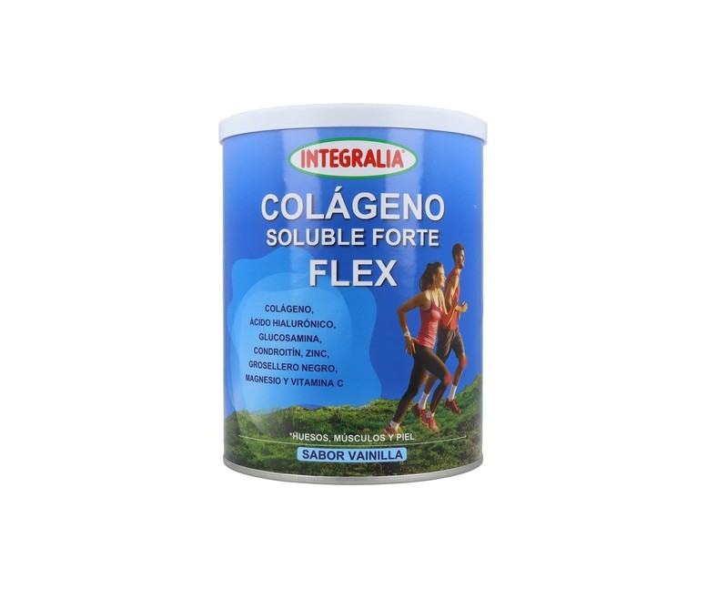Colágeno Soluble forte flex (sabor vainilla) 300 g de polvo (Vainilla) Integralia
