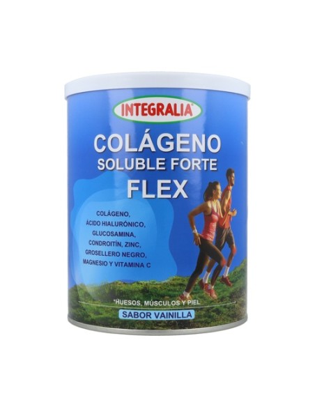 Colágeno Soluble forte flex (sabor vainilla) 300 g de polvo (Vainilla) Integralia