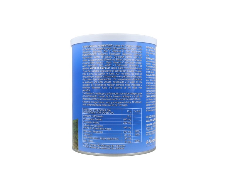 Colágeno Soluble forte flex (sabor vainilla) 300 g de polvo (Vainilla) Integralia