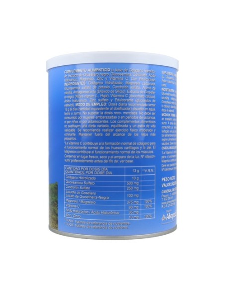 Colágeno Soluble forte flex (sabor vainilla) 300 g de polvo (Vainilla) Integralia