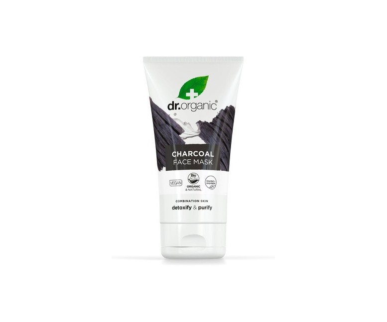Mascarilla facial de Carbón - piel grasa 125 ml Dr. Organic