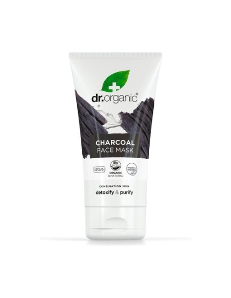 Mascarilla facial de Carbón - piel grasa 125 ml Dr. Organic