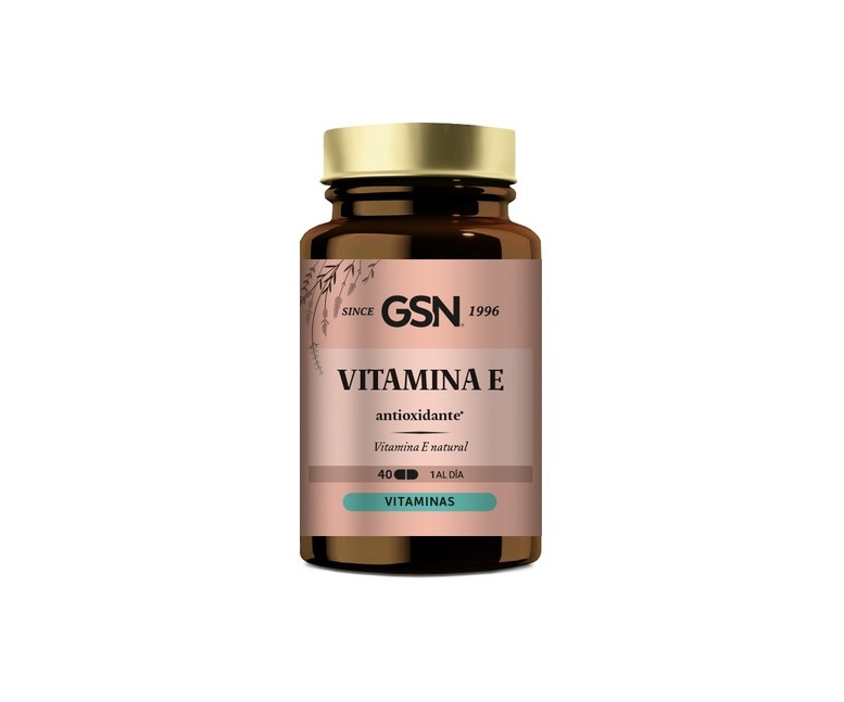 Vitamina E Natural 40 perlas GSN
