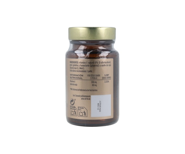 Vitamina E Natural 40 perlas GSN