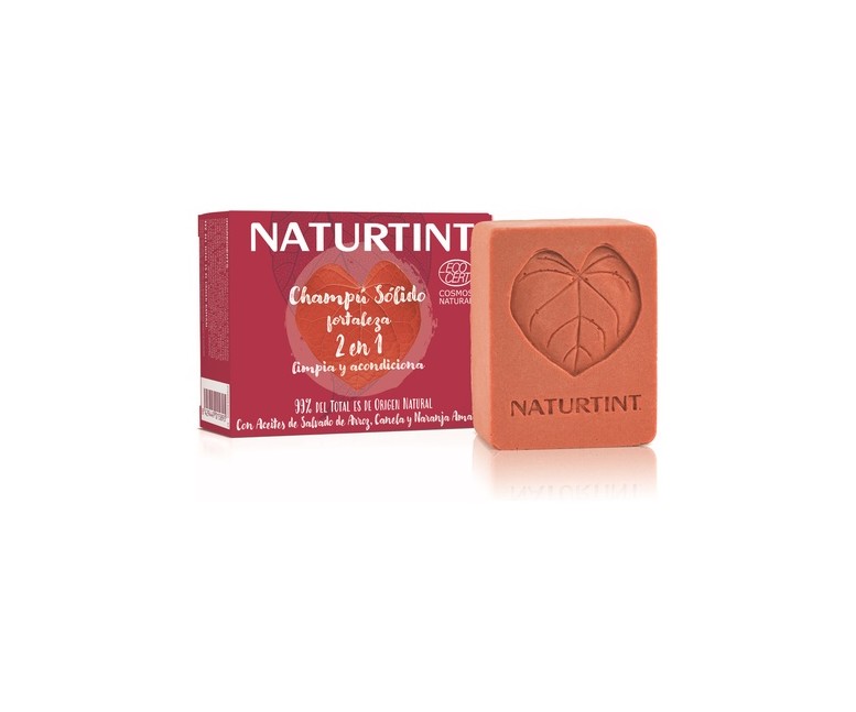 Champu-acondicionador solido fortaleza 75 g Naturtint