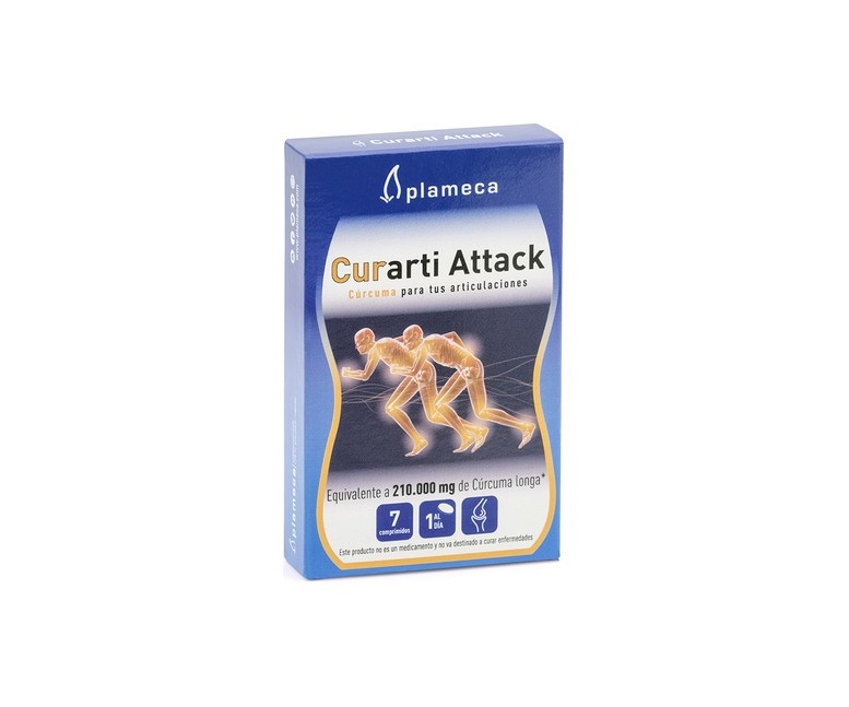 Curarti Attack 7 comprimidos Plameca