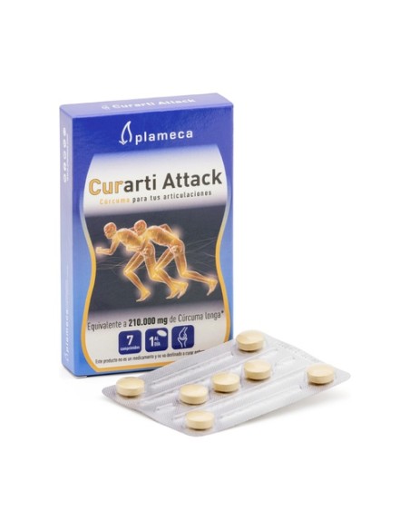 Curarti Attack 7 comprimidos Plameca