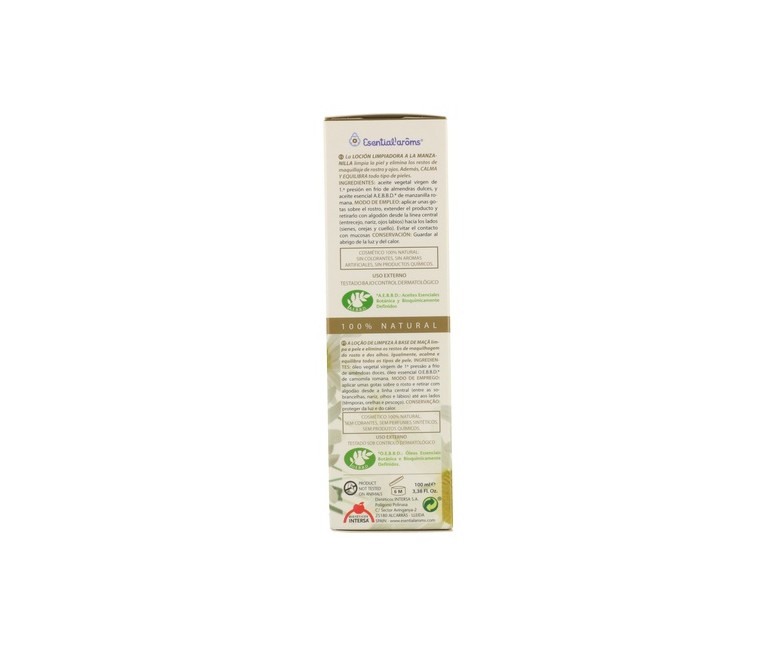 Loción Limpiadora a la Manzanilla 100 ml Esential Aroms