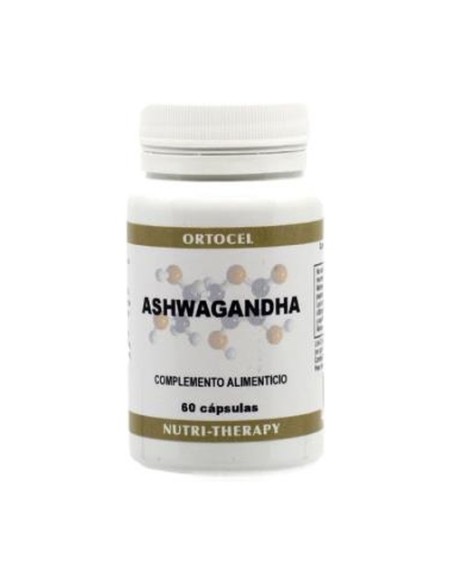 Ashwagandha 450 mg 60 cápsulas de 450mg Ortocel Nutri Therapy
