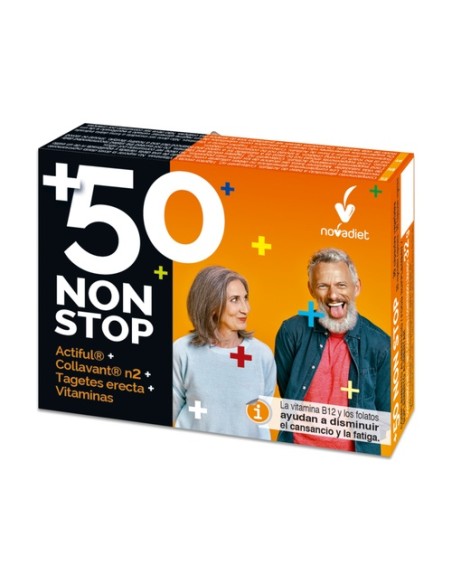 Non stop +50 multinutrientes 30 cápsulas Nova Diet