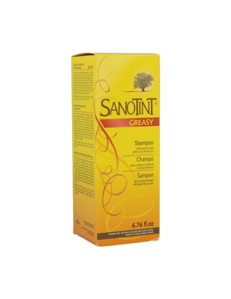 Champú Sanotint Para Cabellos Grasos al Mijo Dorado 200 ml Sanotint
