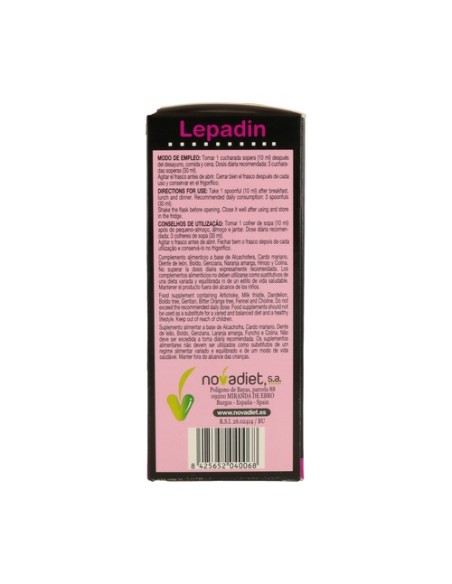 Lepadin 250 ml Nova Diet