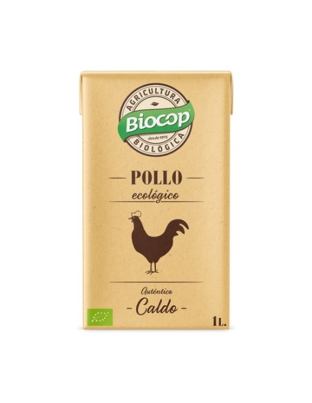 Caldo de pollo Bio 1 L (Pollo) Biocop