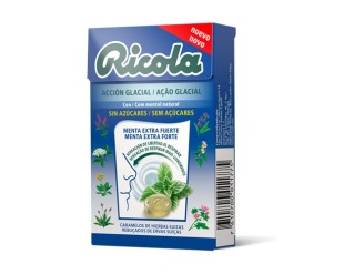 Caramelos Ricola Menta Extra Fuerte