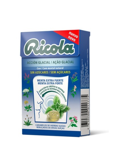 Caramelos Ricola Menta Extra Fuerte 50 g Ricola