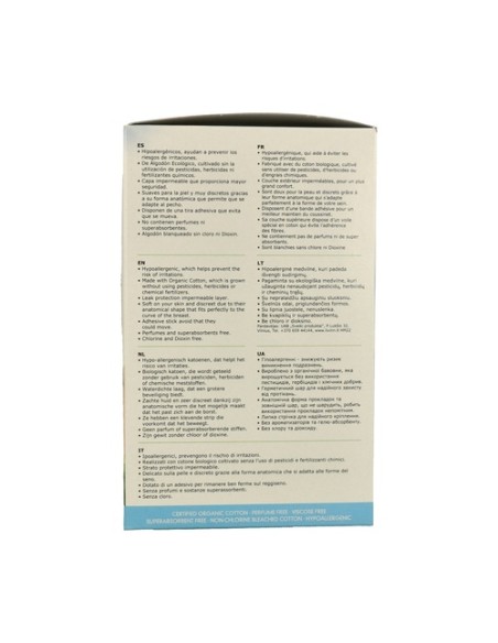 Discos de amamantamiento 30 unidades Masmi Natural Cotton