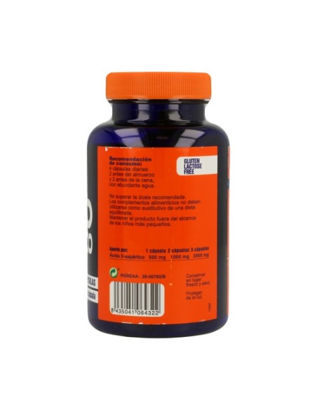 Ácido D-Aspártico Competition 120 comprimidos de 500mg Mega plus
