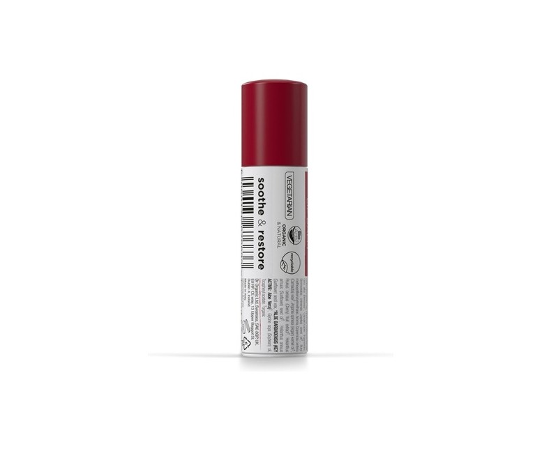 Bálsamo labial Organic Aloe Vera & Cherry SPF15 5,7 g Dr. Organic