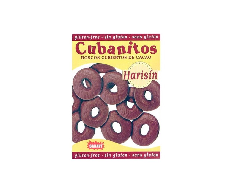 Cubanitos Sin Gluten 150 g (Cacao) Harisin
