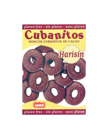 Cubanitos Sin Gluten 150 g (Cacao) Harisin