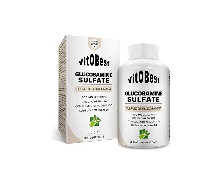 Sulfato de glucosamina 60 cápsulas de 500mg VIT.O.BEST