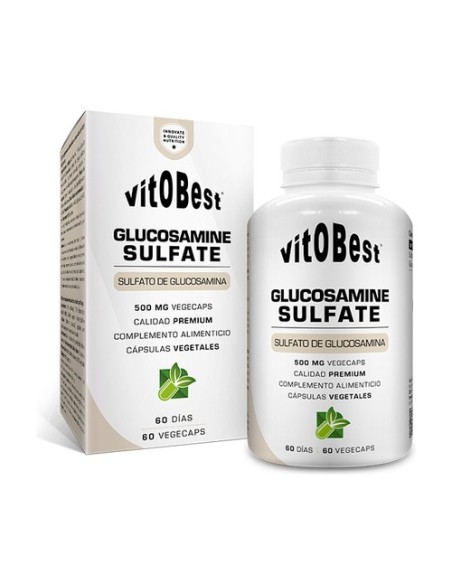 Sulfato de glucosamina 60 cápsulas de 500mg VIT.O.BEST