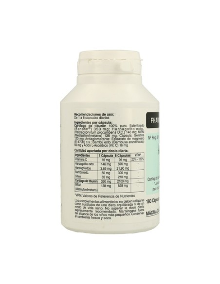 Artrumol Forte 180 cápsulas de 920mg Fharmocat