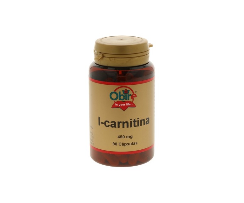 L-Carnitina 90 cápsulas (450mg) Obire