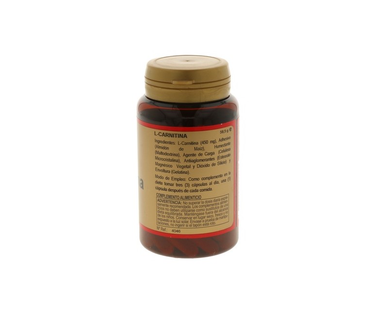 L-Carnitina 90 cápsulas (450mg) Obire