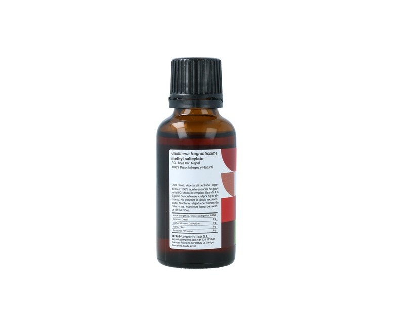 Aceite Esencial de Gaulteria Bio 30 ml de aceite esencial Terpenic